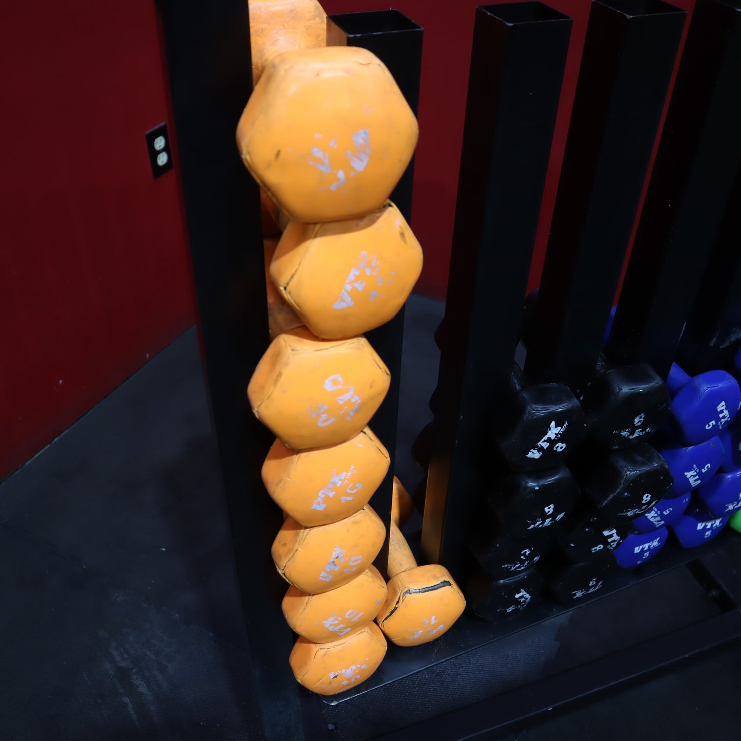 VTX Dumbbell Rack with Dumbbell Sets (Used)