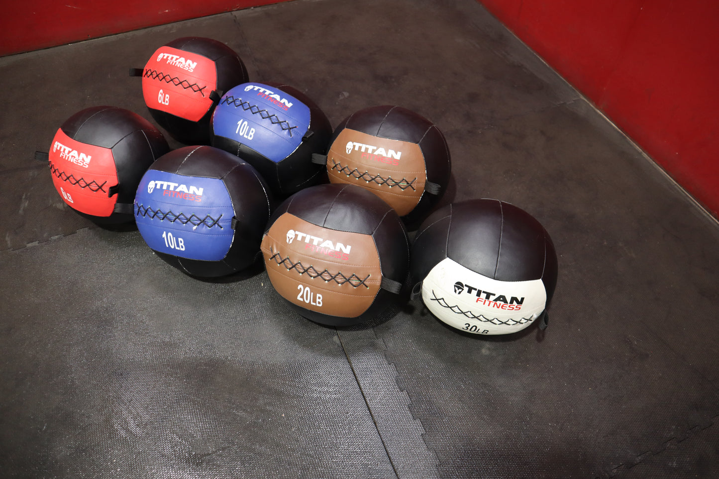 Titan Medicine Ball Set 6-30 lbs (Used)