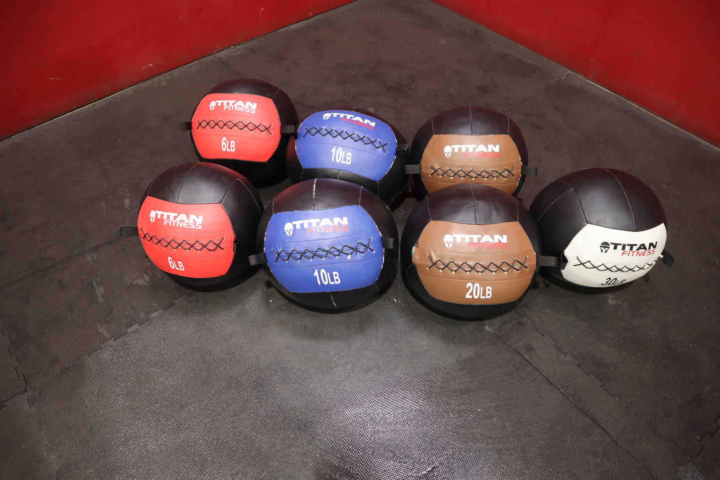 Titan Medicine Ball Set 6-30 lbs (Used)