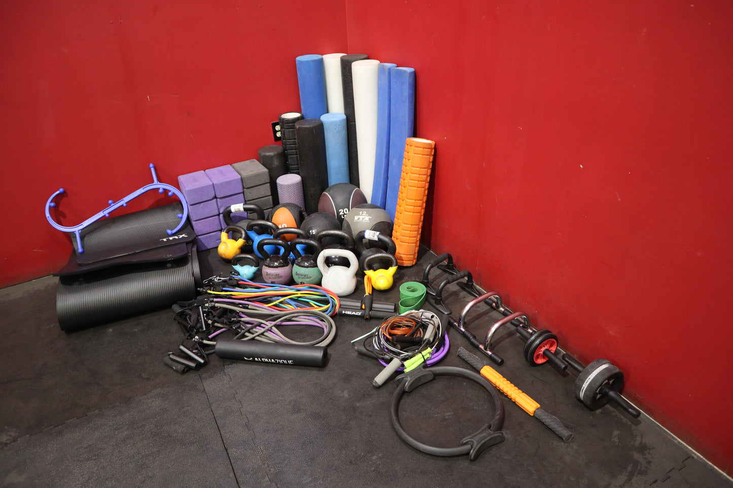 Assorted Functional Training & Mobility Equipment Set – Full Accessory Bundle (Used)