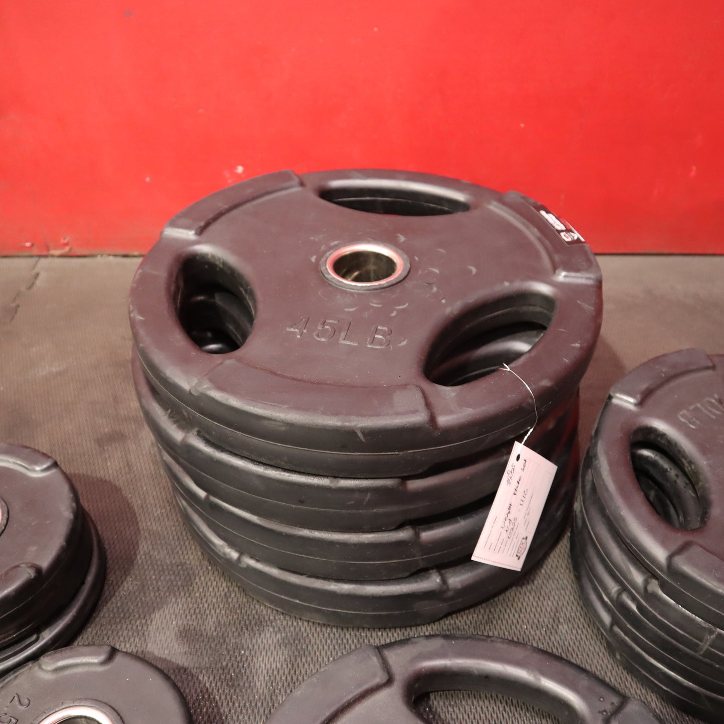 Olympic Grip Weight Plate Set (Used)