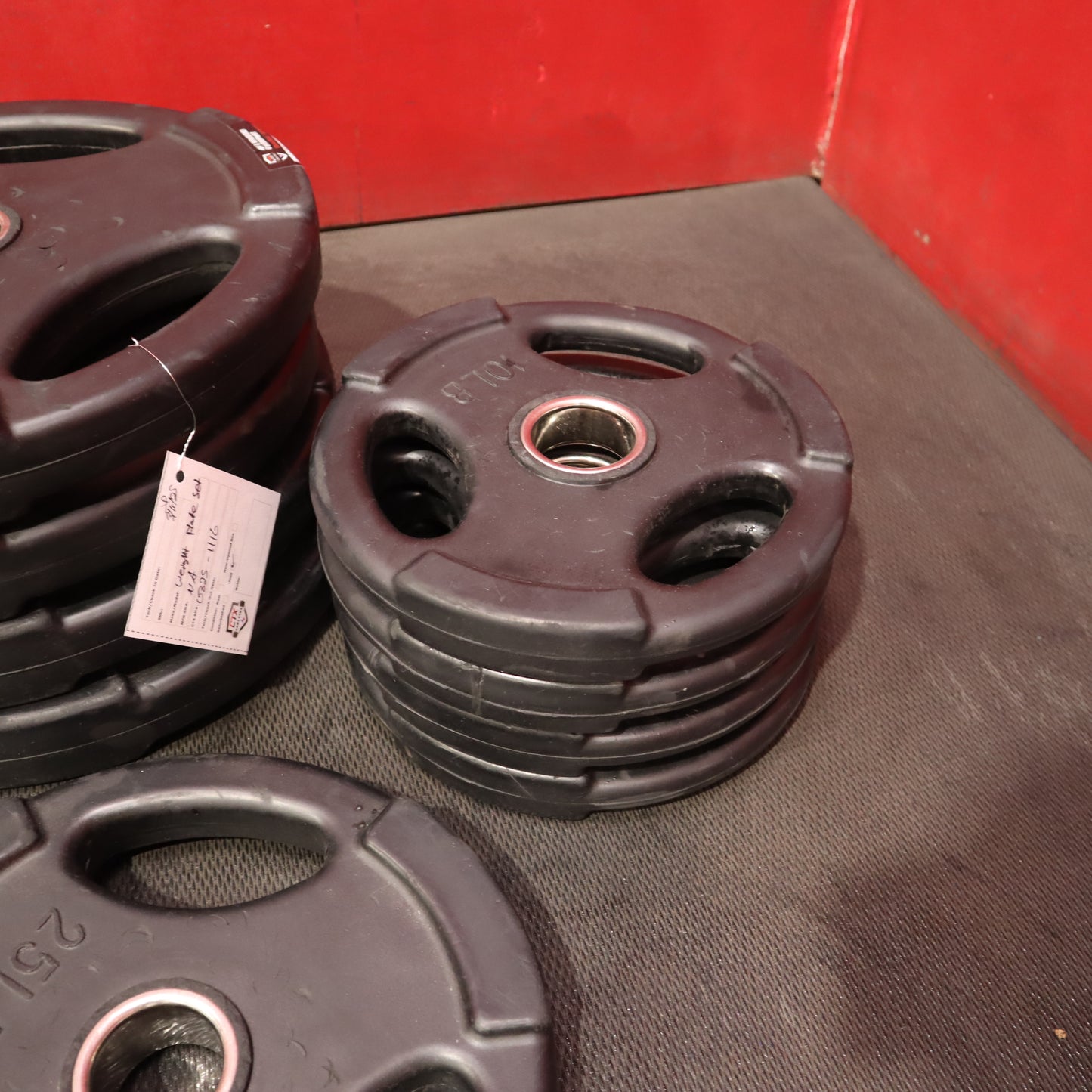 Olympic Grip Weight Plate Set (Used)