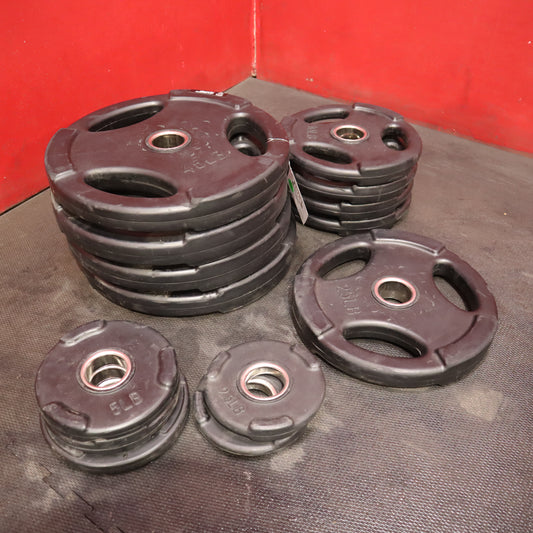 Olympic Grip Weight Plate Set (Used)