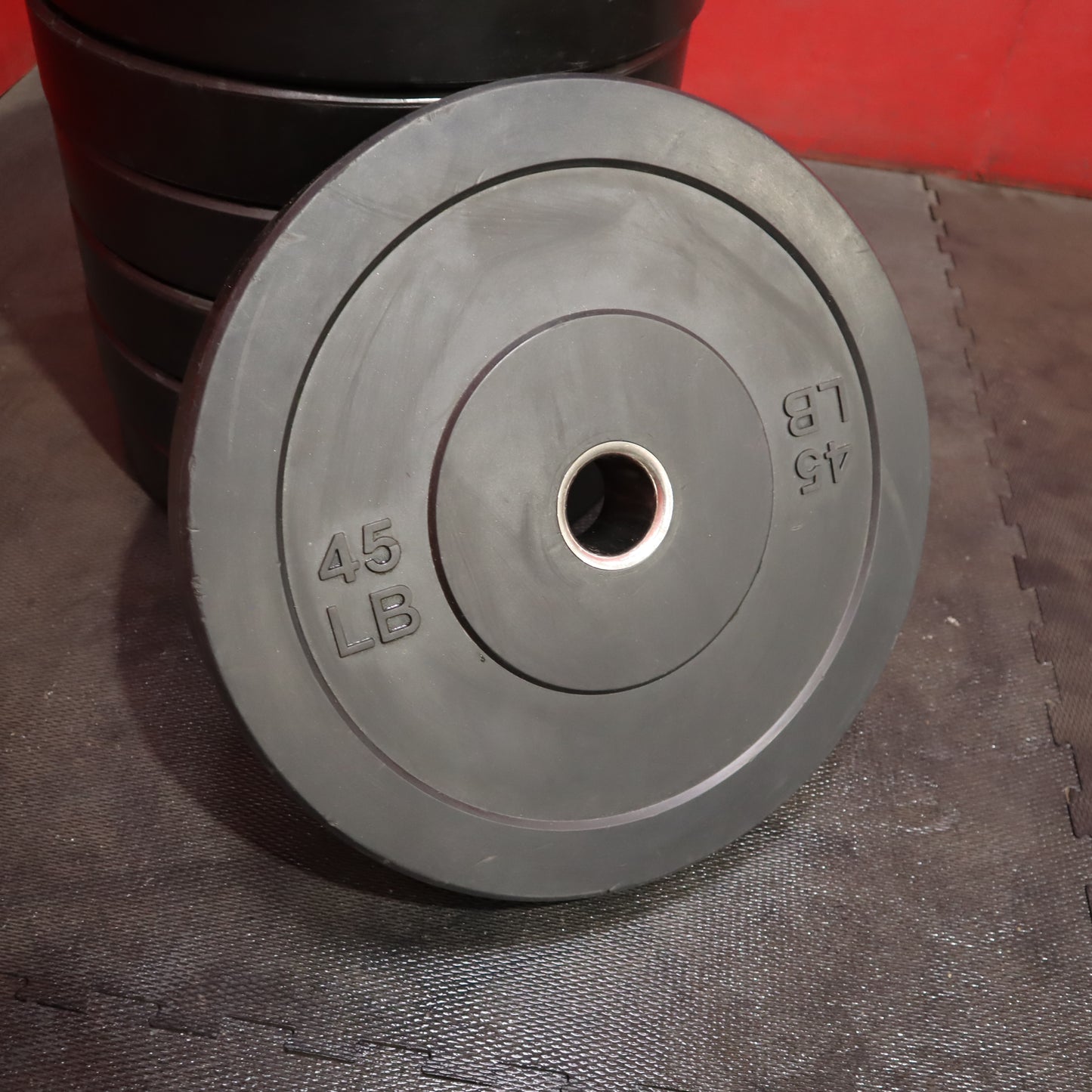 45 LB Olympic Bumper Plates (Used)