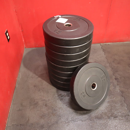 45 LB Olympic Bumper Plates (Used)