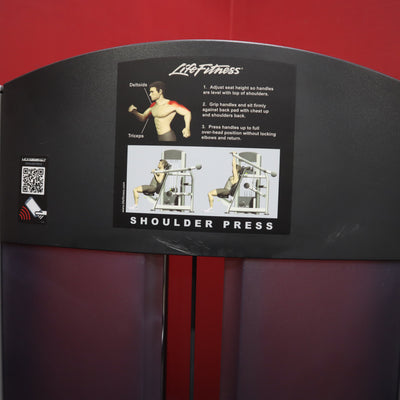 Life Fitness Signature Series Shoulder Press (Remanufactured)