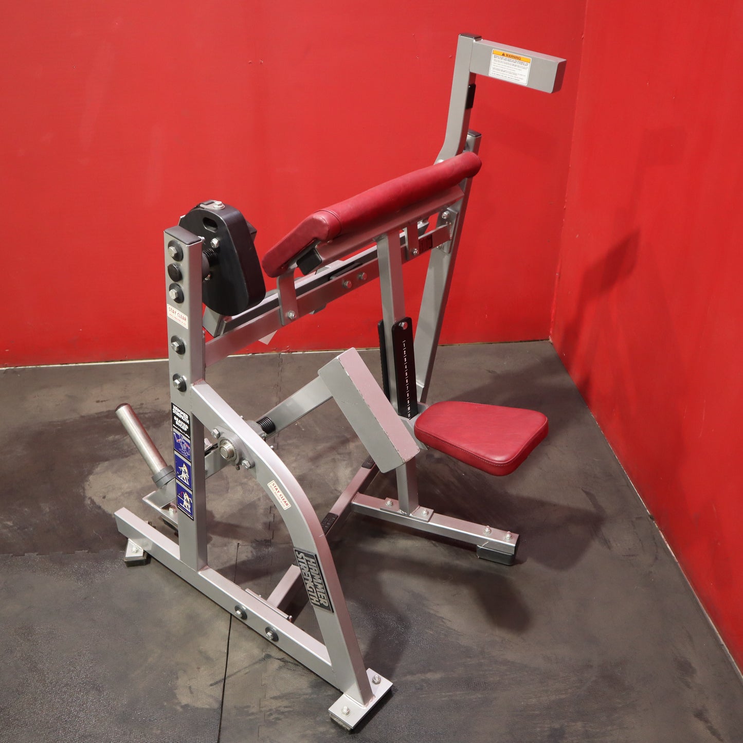 Hammer Strength Plate Loaded Seated Bicep Curl (Refurbished)