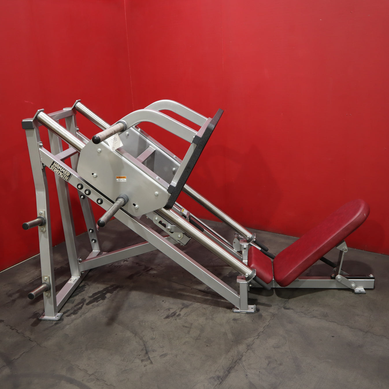 Hammer Strength Plate Loaded Linear Leg Press (Refurbished) | Discount ...