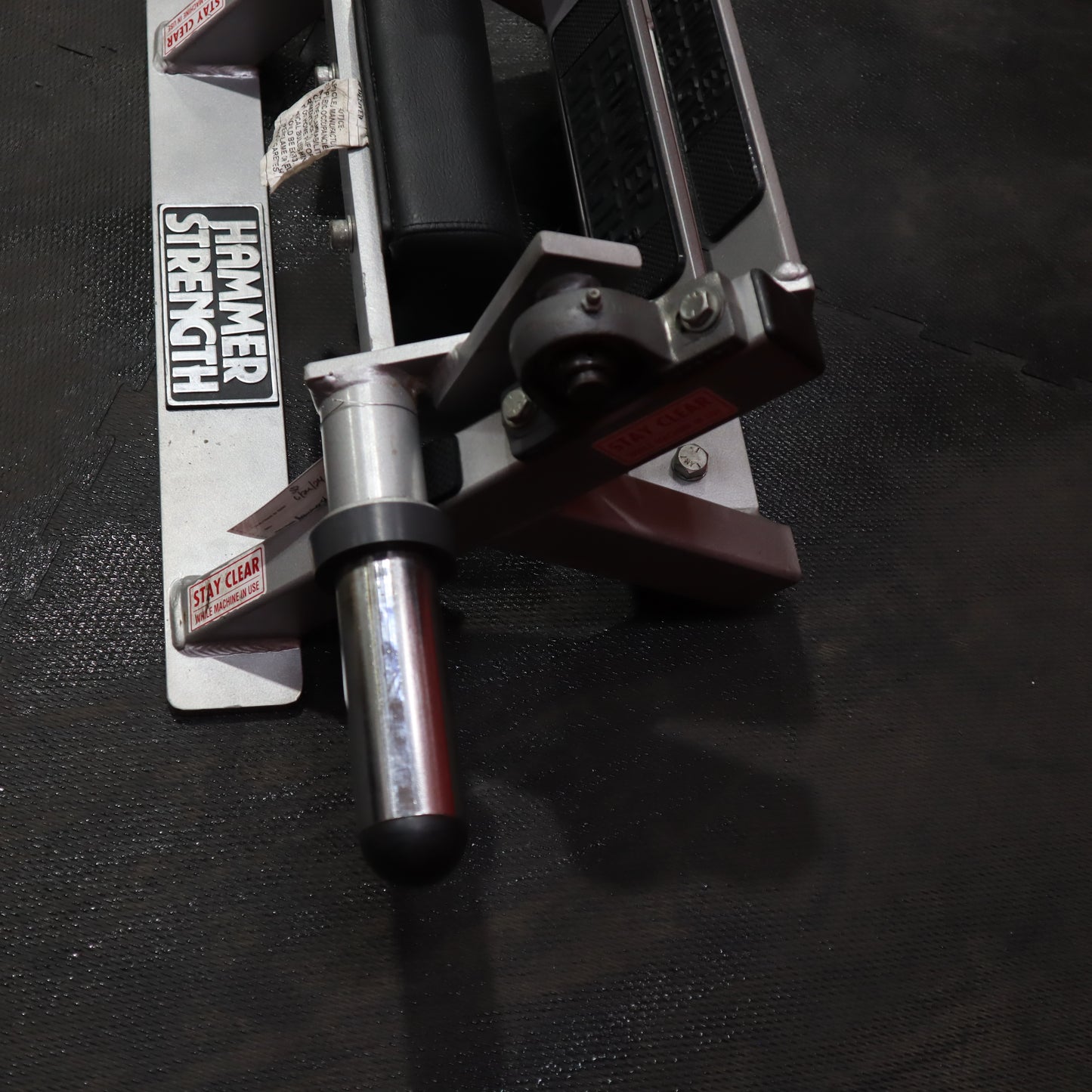 Prensa de pierna lineal cargada con placa de fuerza de martillo (nueva caja abierta)