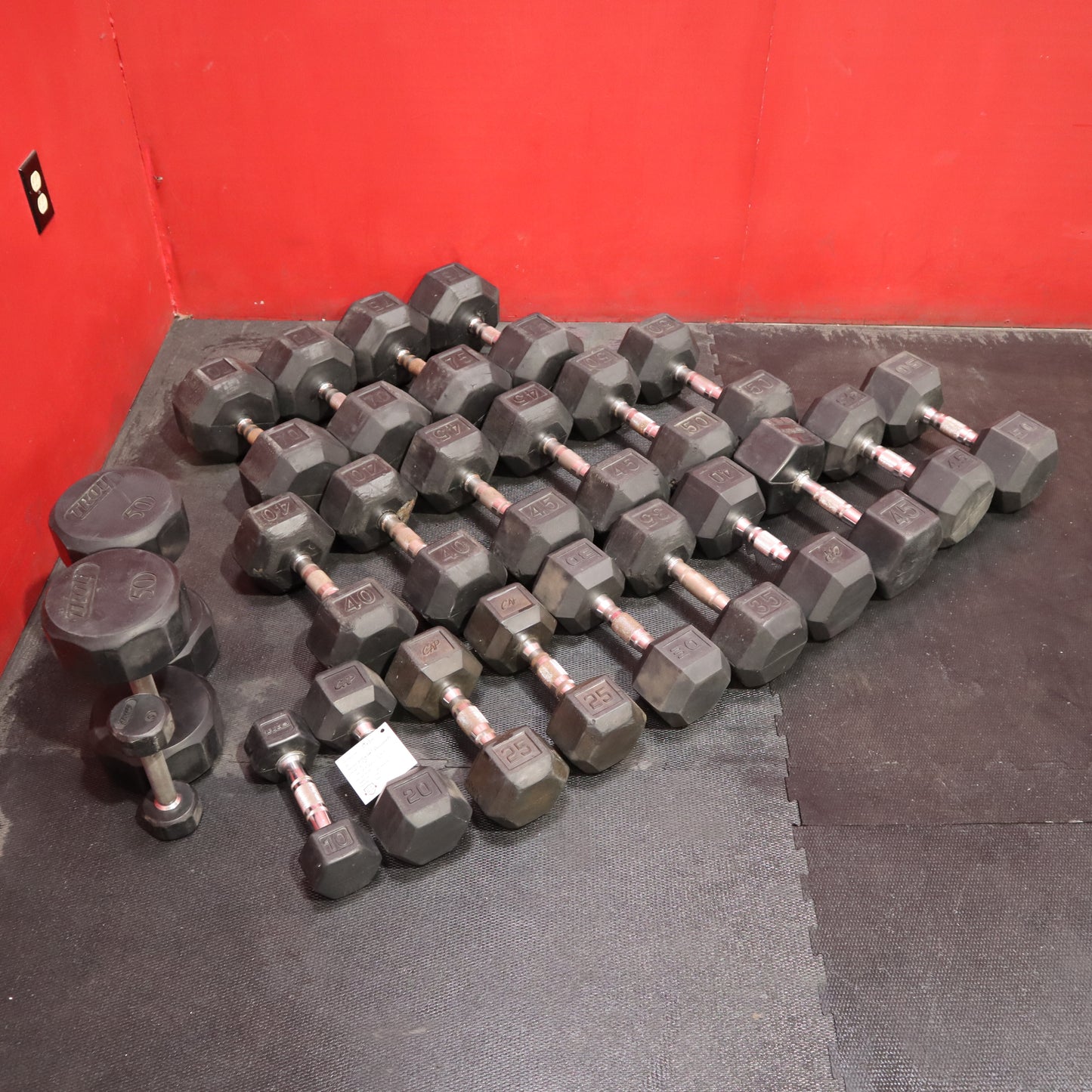 Assorted Dumbbell Set Mismatched (Used)