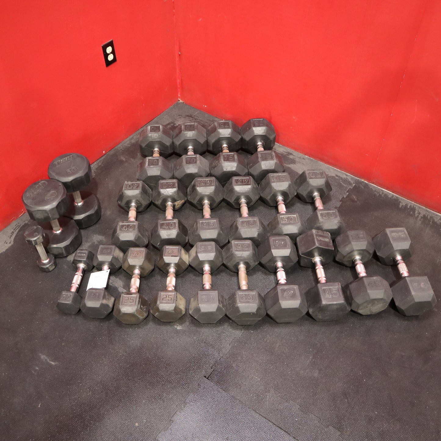 Assorted Dumbbell Set Mismatched (Used)