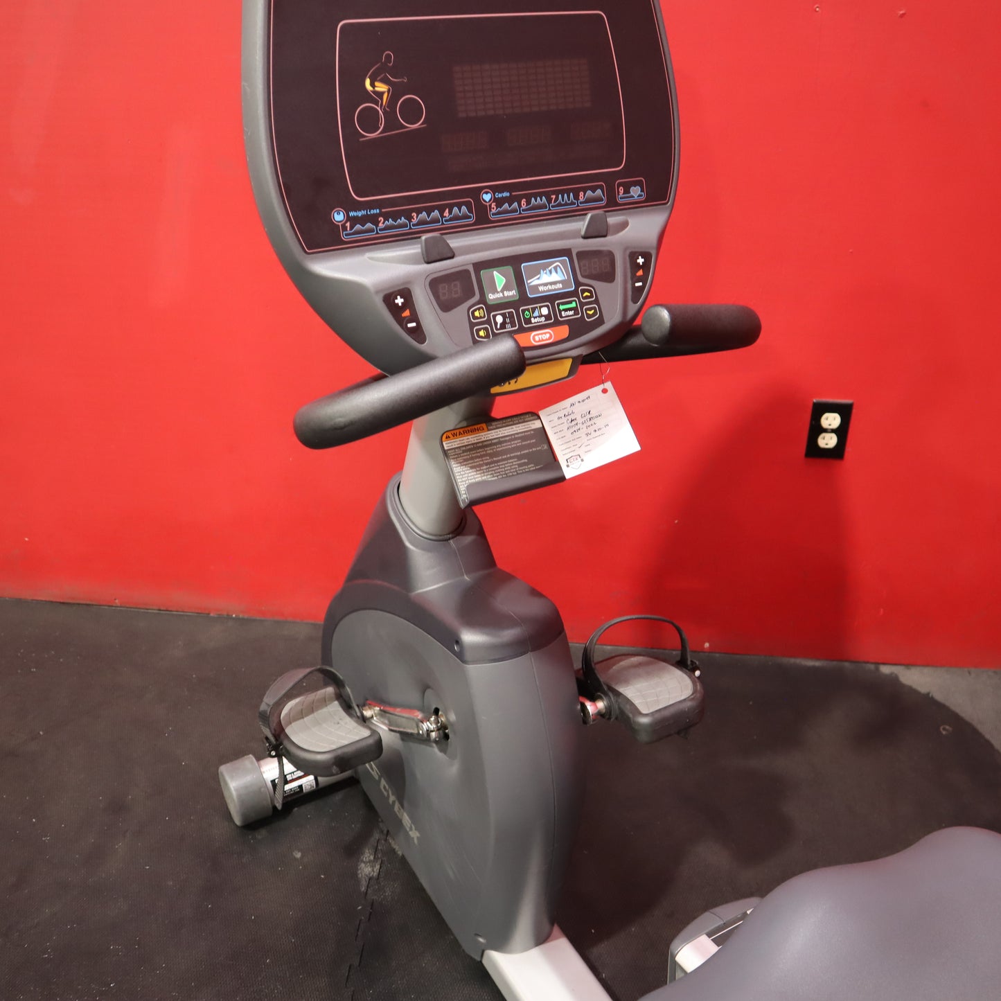 Cybex 625R Recumbent Bike (Reacondicionado)