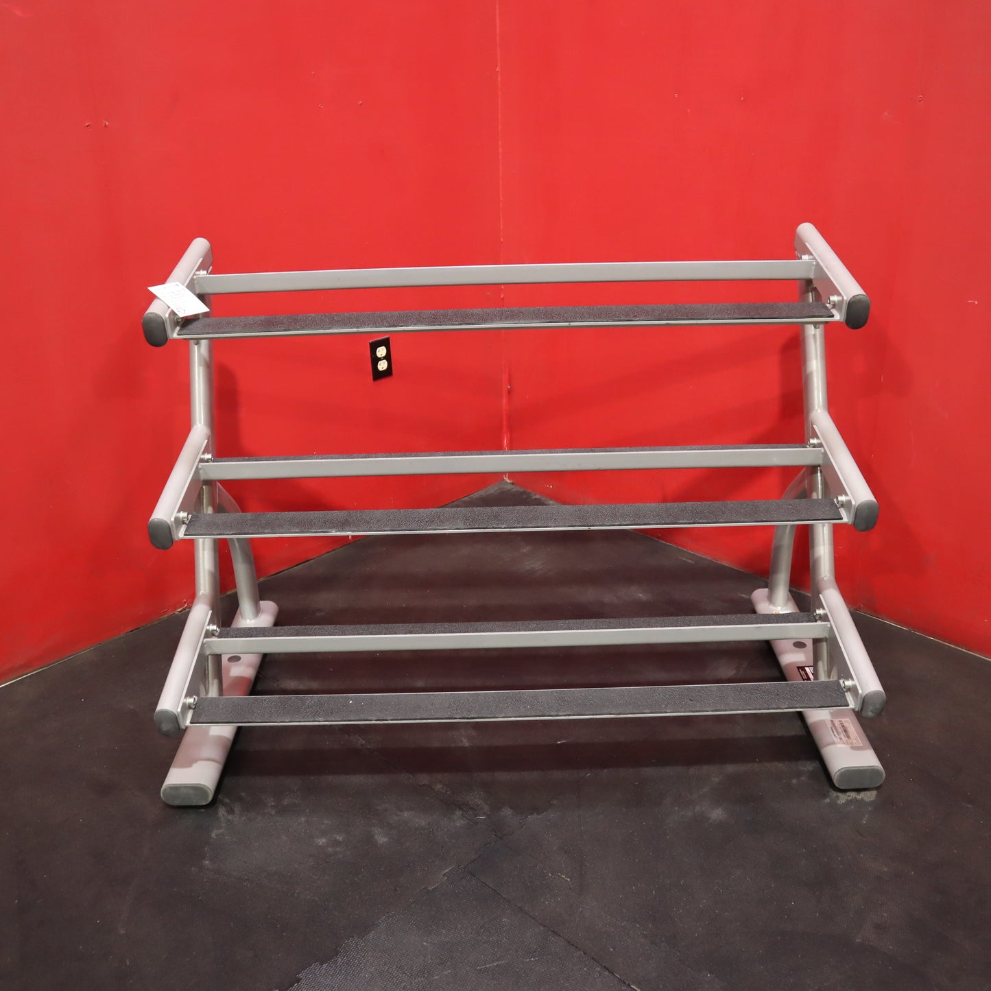 Life Fitness Triple Tier Dumbbell Rack (Refurbished)