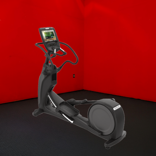 Precor EFX 883 Lower Body Elliptical w/ P82 Console & Converging Crossramp (Remanufactured)