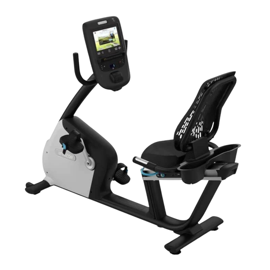 Precor RBK 865 Recumbent Bike w/ P62 Console (Remanufactured)