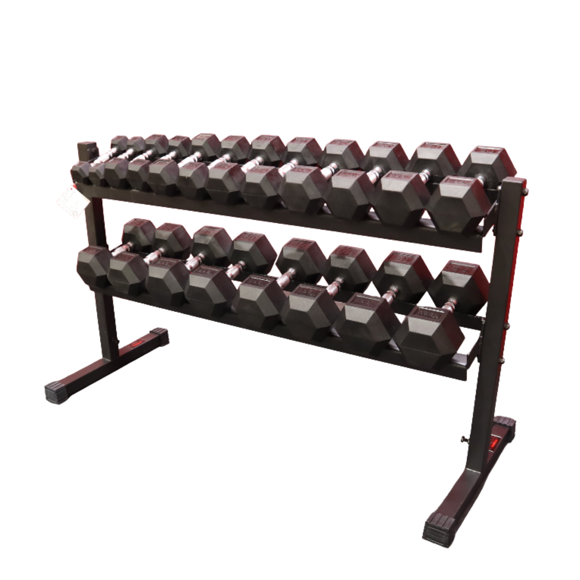 Complete Strength Training Bundle — Rack, Bench, Barbell, Plates & Dumbbells
