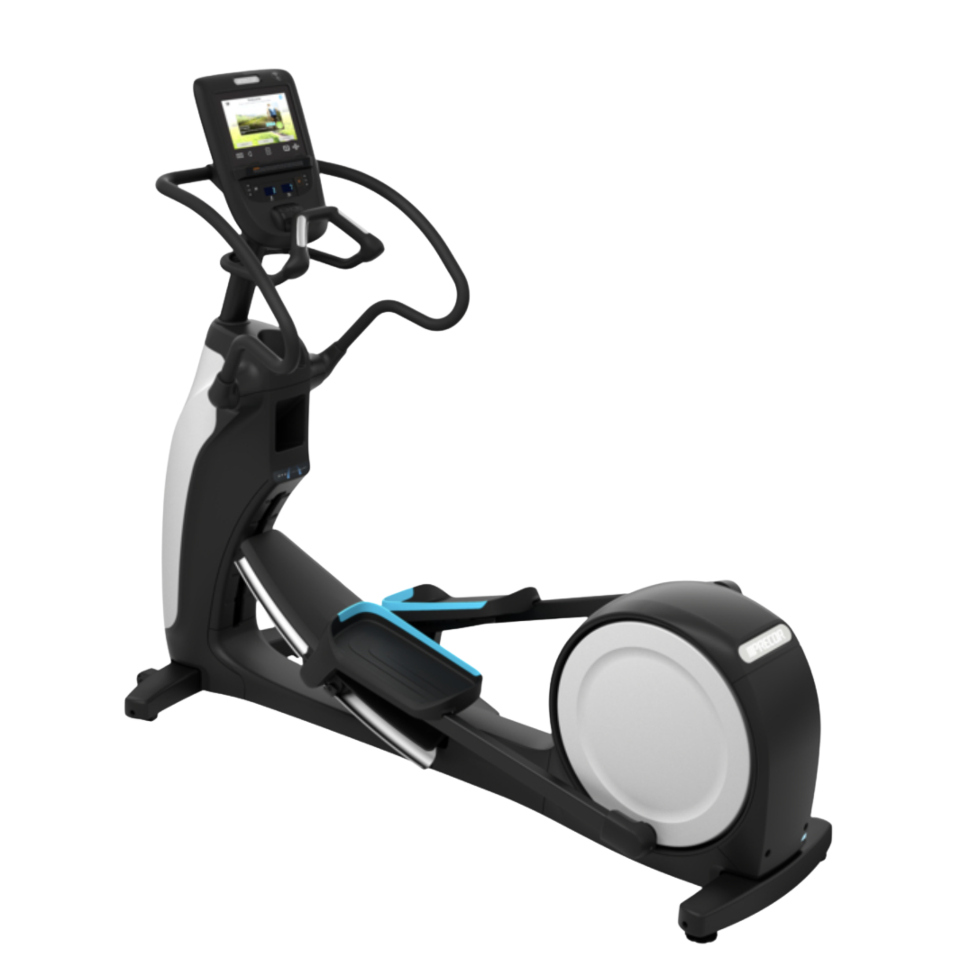 Precor EFX 863 Lower Body Elliptical w/ P62 Console & Converging Crossramp (Remanufactured)