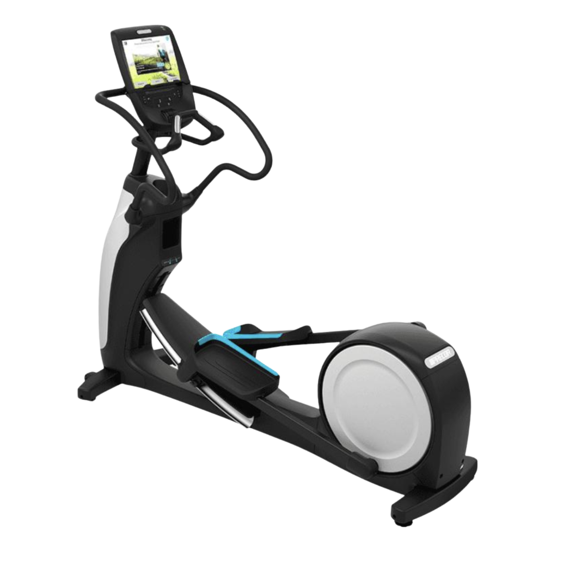 Precor EFX 883 Lower Body Elliptical Trainer w/ P82 Console & Converging Crossramp (Remanufactured)