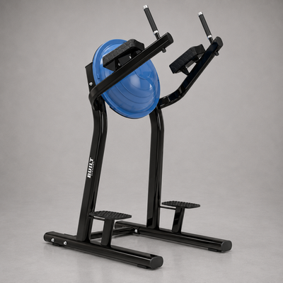 BUILT Strength Foundation Series Leg Raise Abdominal Machine w/ Inflatable Ball (New)