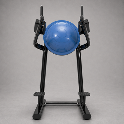 BUILT Strength Foundation Series Leg Raise Abdominal Machine w/ Inflatable Ball (New)