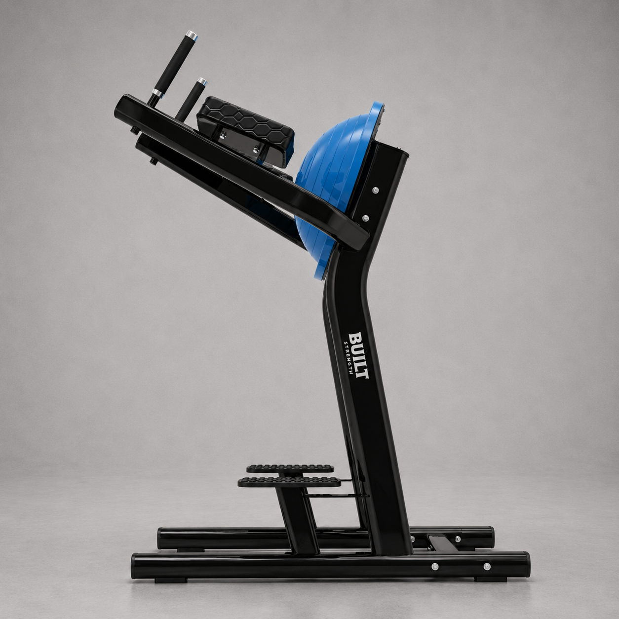 BUILT Strength Foundation Series Leg Raise Abdominal Machine w/ Inflatable Ball (New)
