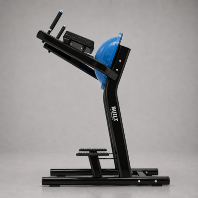 BUILT Strength Foundation Series Leg Raise Abdominal Machine w/ Inflatable Ball (New)