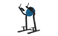 BUILT Strength Foundation Series Leg Raise Abdominal Machine w/ Inflatable Ball (New)