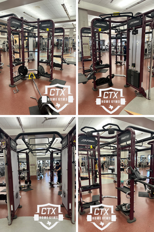 Life Fitness Synergy 360 XL (With DAP, Rotational, Monkey Bars, TRX Stations & Storage) (Remanufactured)