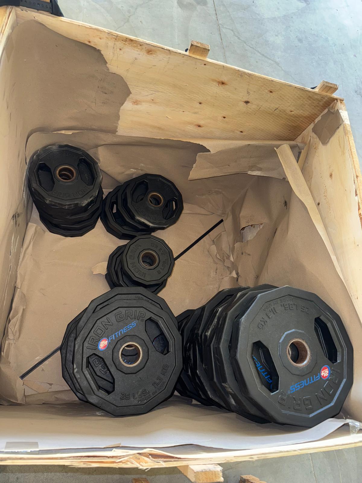 Iron Grip Weight Plate Set (Used)