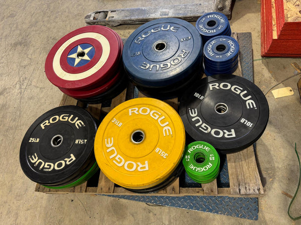 Rogue Bumper Plates Lot (Used)