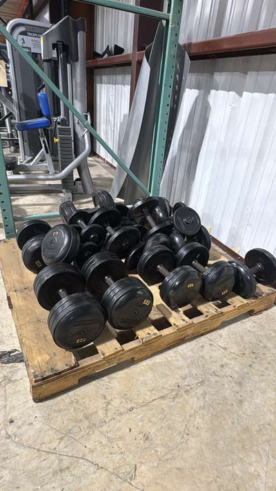 Ivanko 5-50 LB Dumbbell Set (Remanufactured)