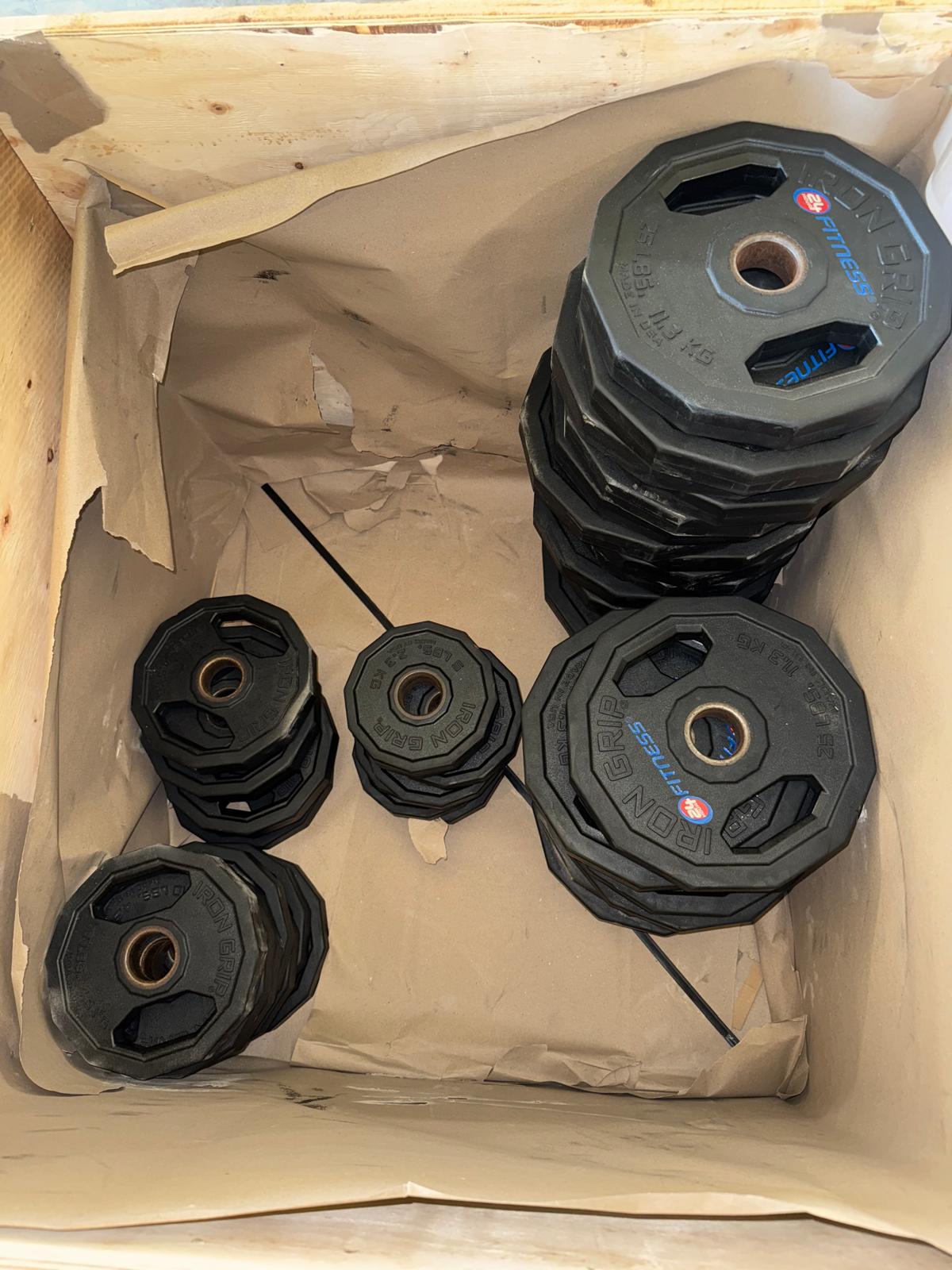 Iron Grip Weight Plate Set (Used)