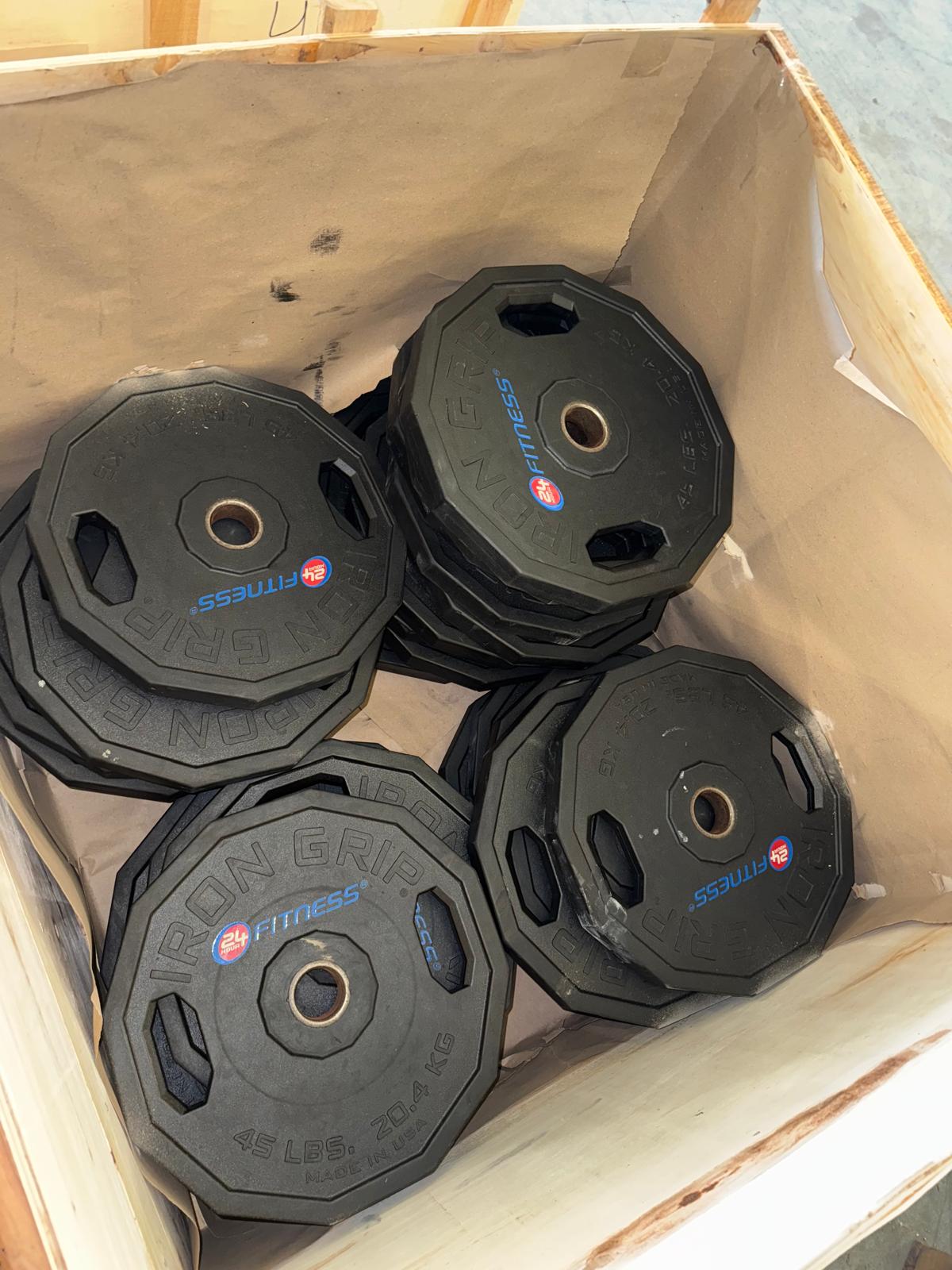 Iron Grip Weight Plate Set (Used)