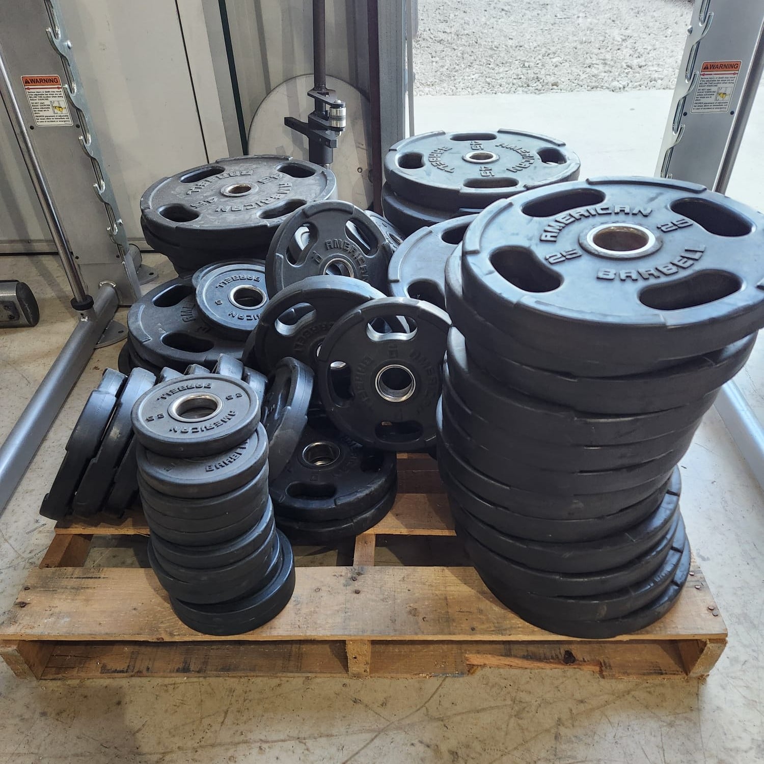 American Barbell Weight Plates Set (Used)