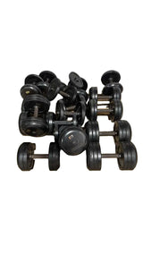Ivanko 5-50 LB Dumbbell Set (Remanufactured)
