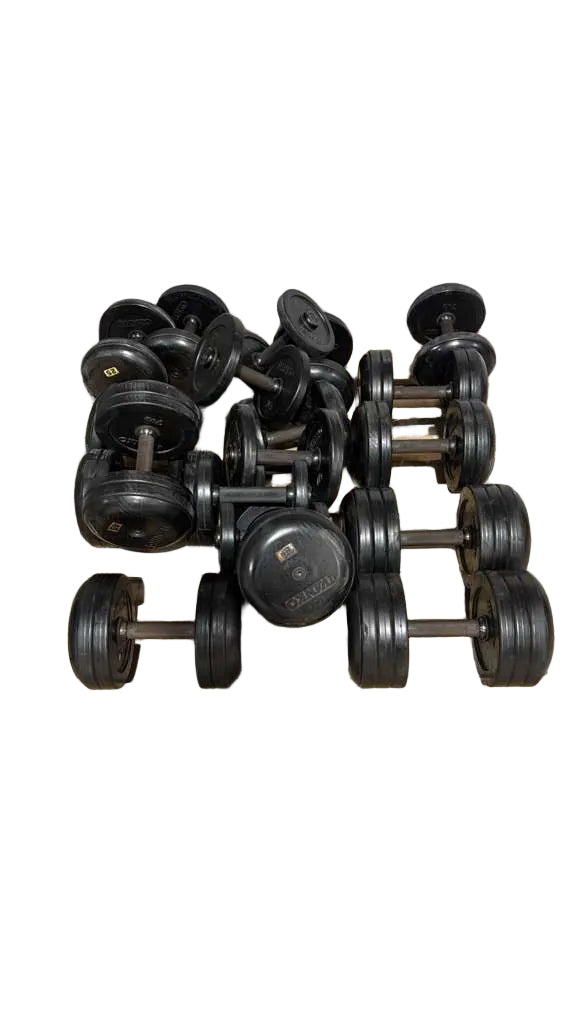 Ivanko 5-50 LB Dumbbell Set (Remanufactured)