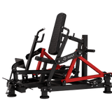BUILT Strength Infinite Series flat chest press — transparent background