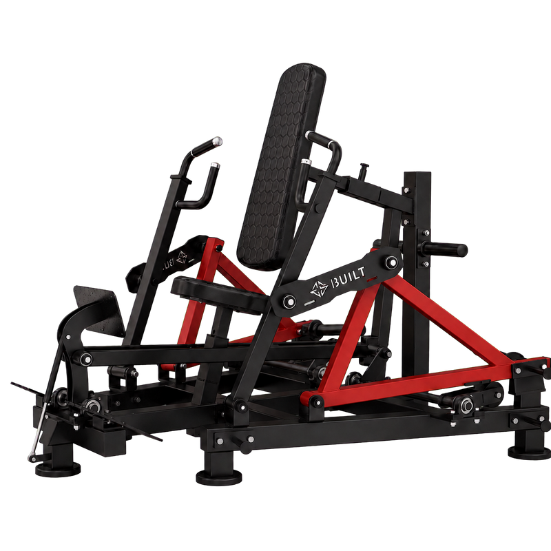 BUILT Strength Infinite Series flat chest press — transparent background