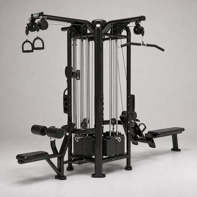 BUILT Strength Foundation Series 4 Stack Multi Station (New) — product view 2