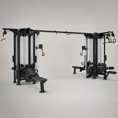 BUILT Strength Foundation Series 8 Stack Multi Station Jungle Gym (New) — product view 2