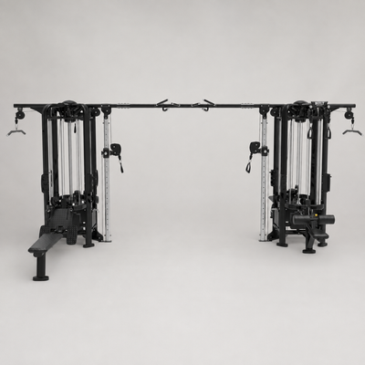 BUILT Strength Foundation Series 8 Stack Multi Station Jungle Gym (New) — product view 3