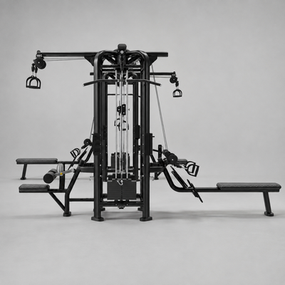 BUILT Strength Foundation Series 8 Stack Multi Station Jungle Gym (New) — product view 5