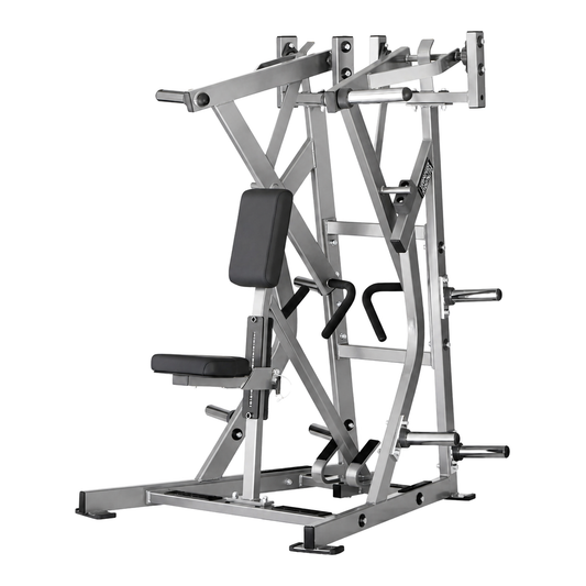 Hammer Strength Iso-Lateral Low Row — complete background delete