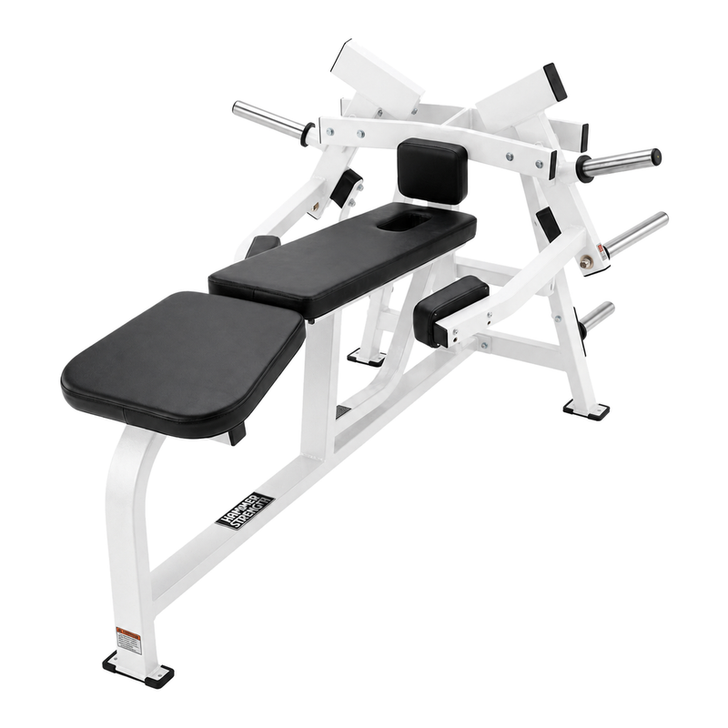 Hammer Strength Lying Rear Deltoid Fly — complete background delete