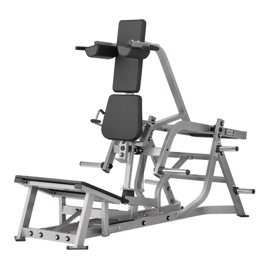 Hammer Strength V Squat Machine — complete background delete