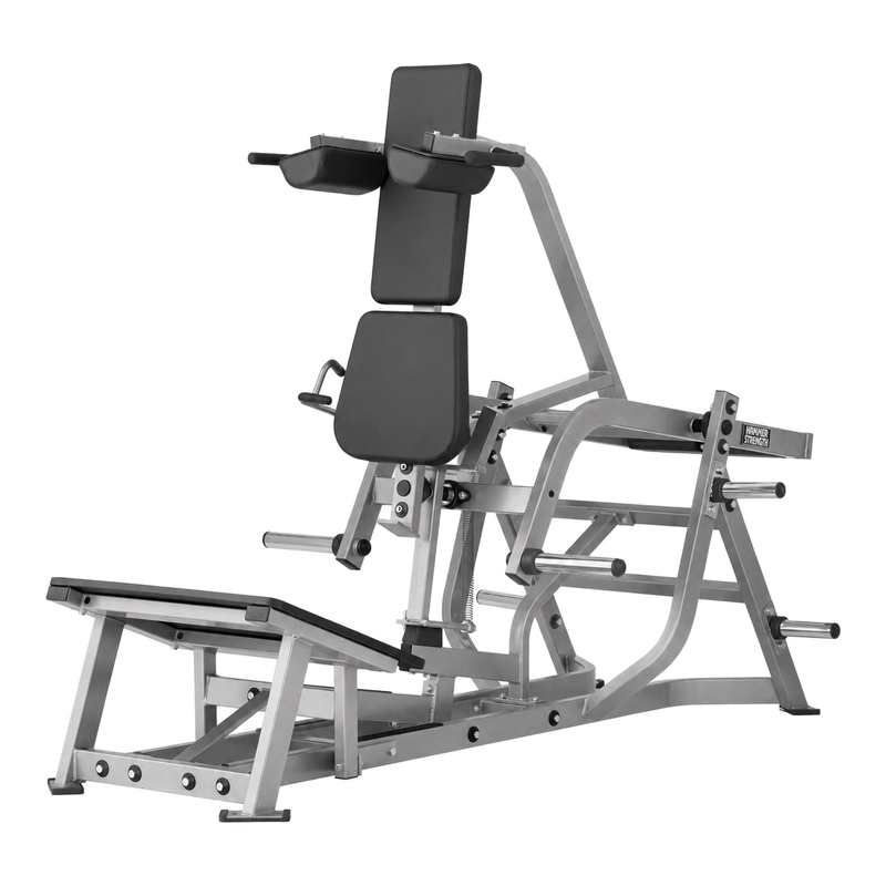 Hammer Strength V Squat Machine — complete background delete