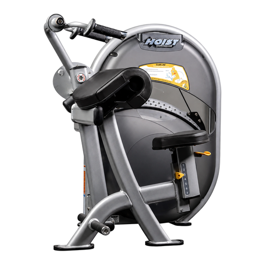 Hoist Fitness Club Line Triceps Extension — complete background delete