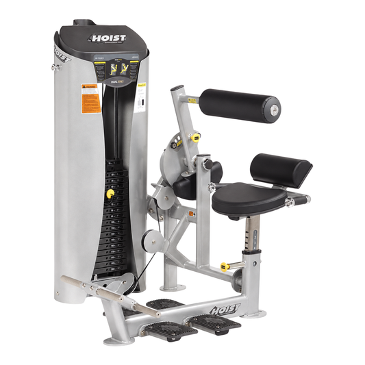 Hoist Fitness Dual Ab Crunch Low Back — complete background delete
