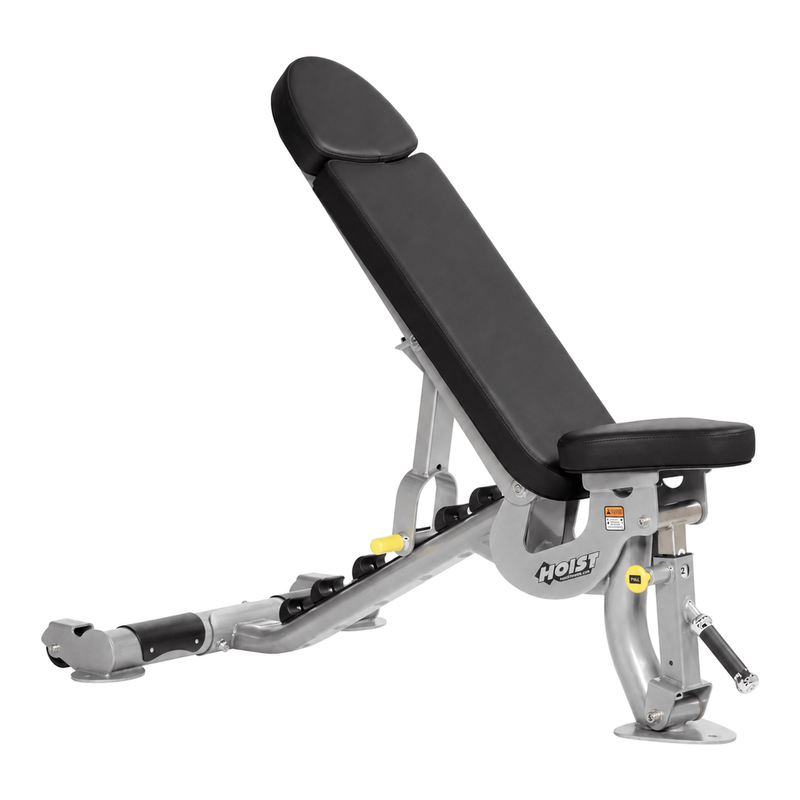 Hoist Fitness Flat Incline Bench — complete background delete