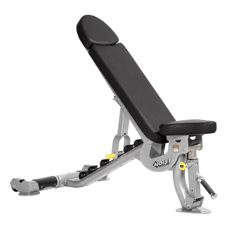 Hoist Fitness Flat Incline Bench — complete background delete